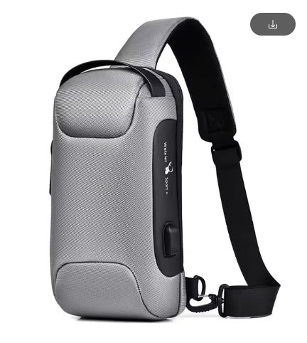 Bolsa Slimbag - Bolsa de peito anti-furto com USB